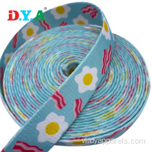 Bộ truyền nhiệt được in dây đeo Webbing cho dây xích chó